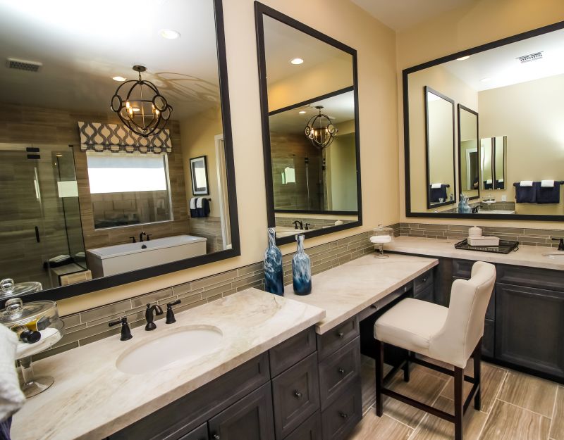 Spacious Master Bathrooms